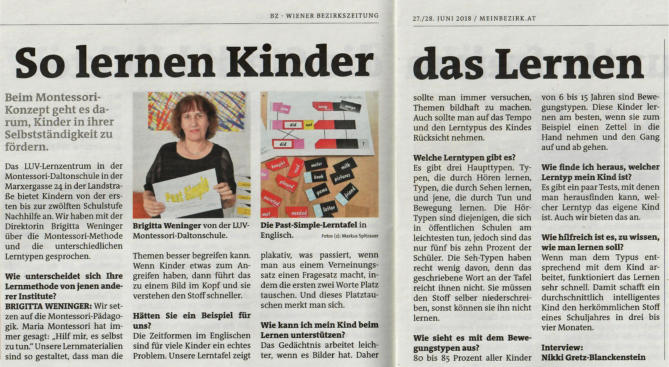 aus BZ - Wiener Bezirkszeitung